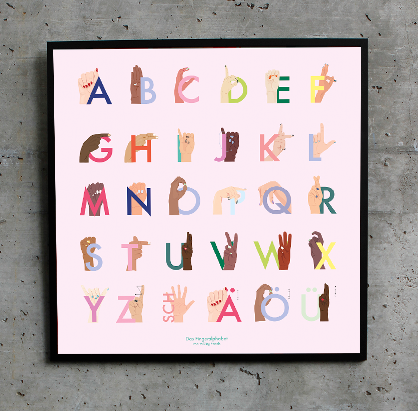 Das Alphabet spielerisch lernen mit dem Fingeralphabet-Puzzle