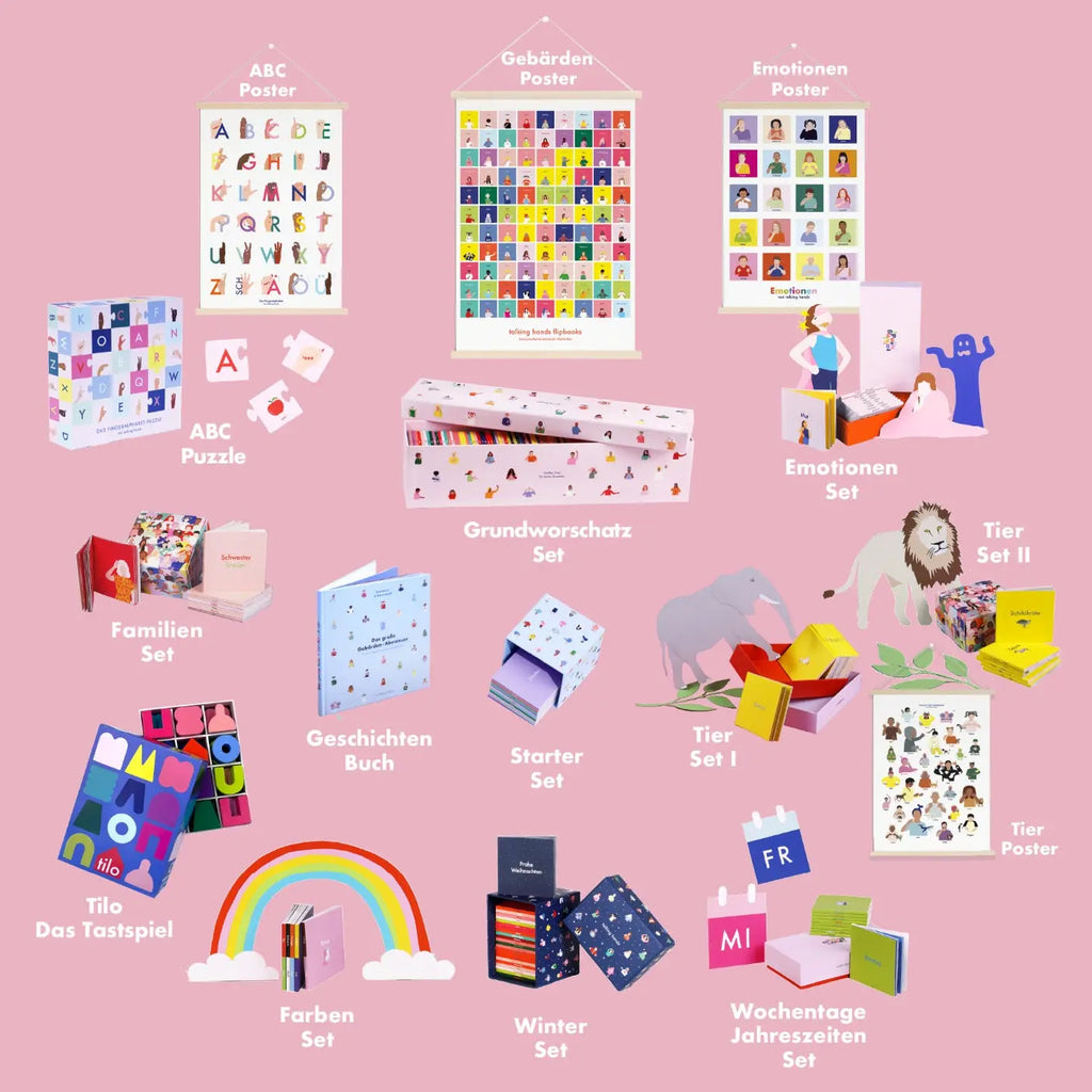 All Inclusive Paket talking hands flipbooks