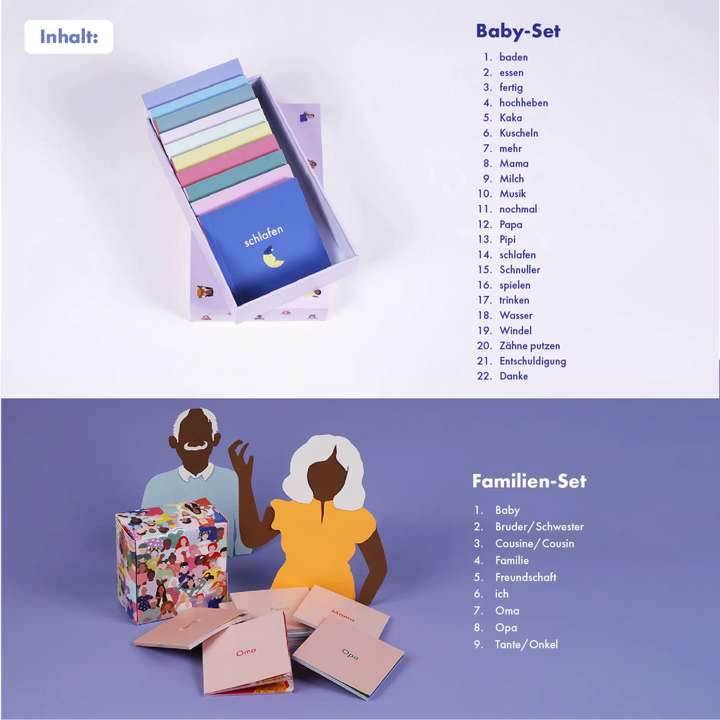 Das Babygebärden-Bundle talking hands flipbooks