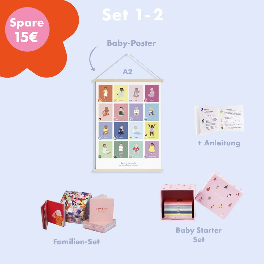 Das Babygebärden-Bundle talking hands flipbooks