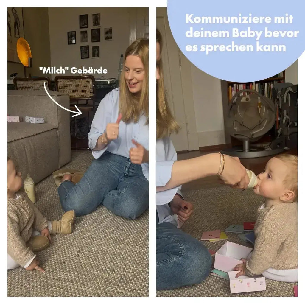 Babygebärden Starter Set talking hands flipbooks