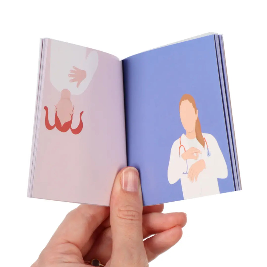 Aua + Arzt Gebärden Daumenkino talking hands flipbooks