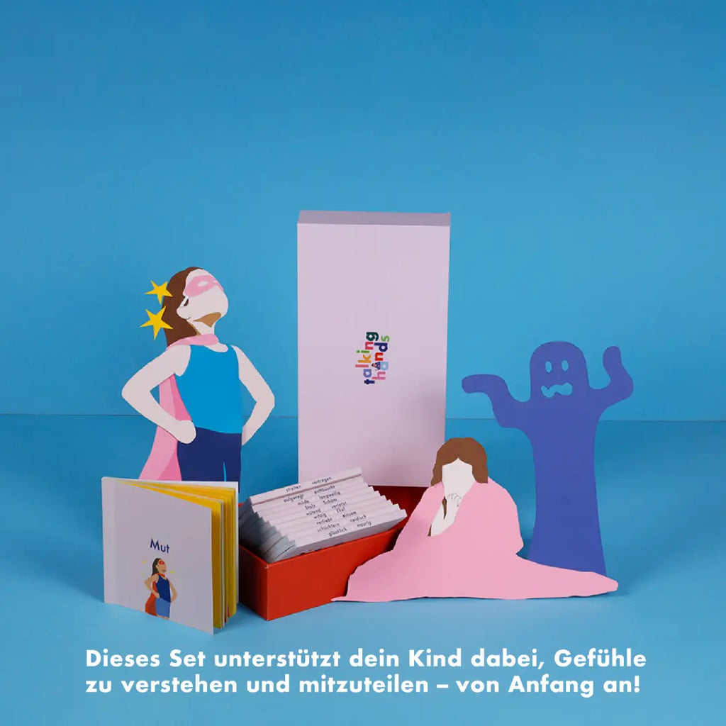 Emotionen Gebärden Set talking hands flipbooks