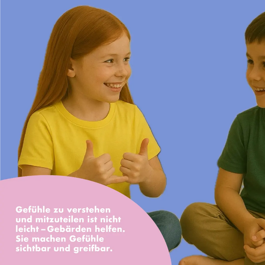 Emotionen Gebärden Set talking hands flipbooks