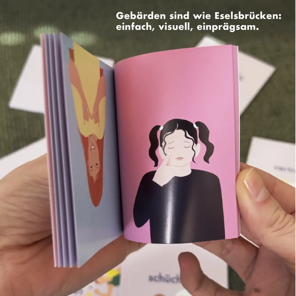 Emotionen Gebärden Set talking hands flipbooks