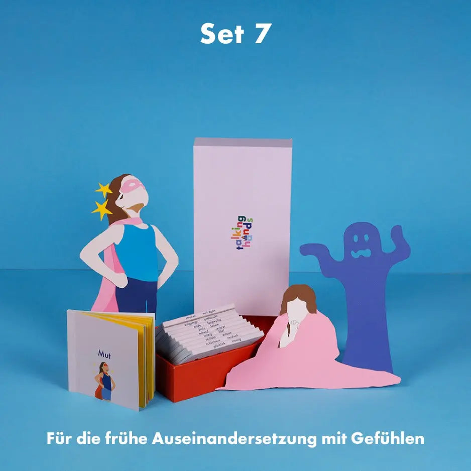 Emotionen Set talking hands flipbooks