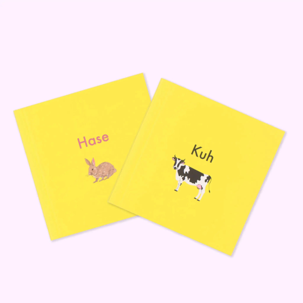 Hase + Kuh Gebärden Daumenkino talking hands flipbooks