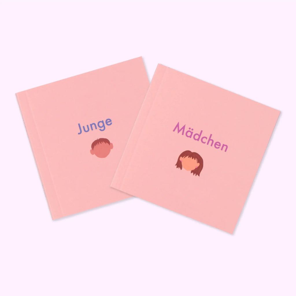 Junge + Mädchen Gebärden Daumenkino talking hands flipbooks