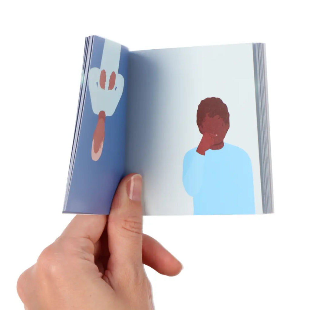 baden + Zähne putzen Gebärden Daumenkino talking hands flipbooks