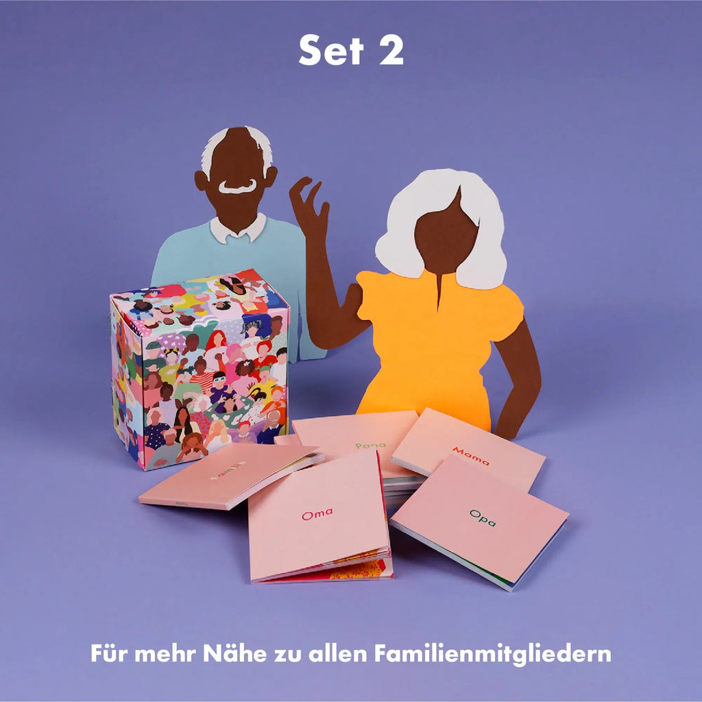 Familien Set talking hands flipbooks