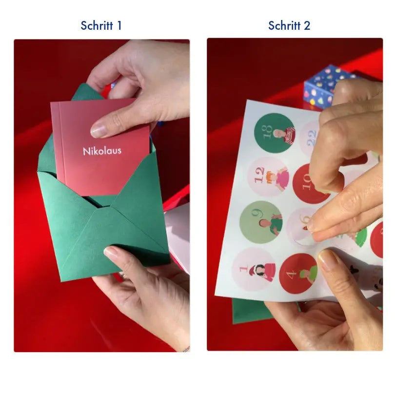 Gebärden Adventskalender - Limited Edition talking hands flipbooks