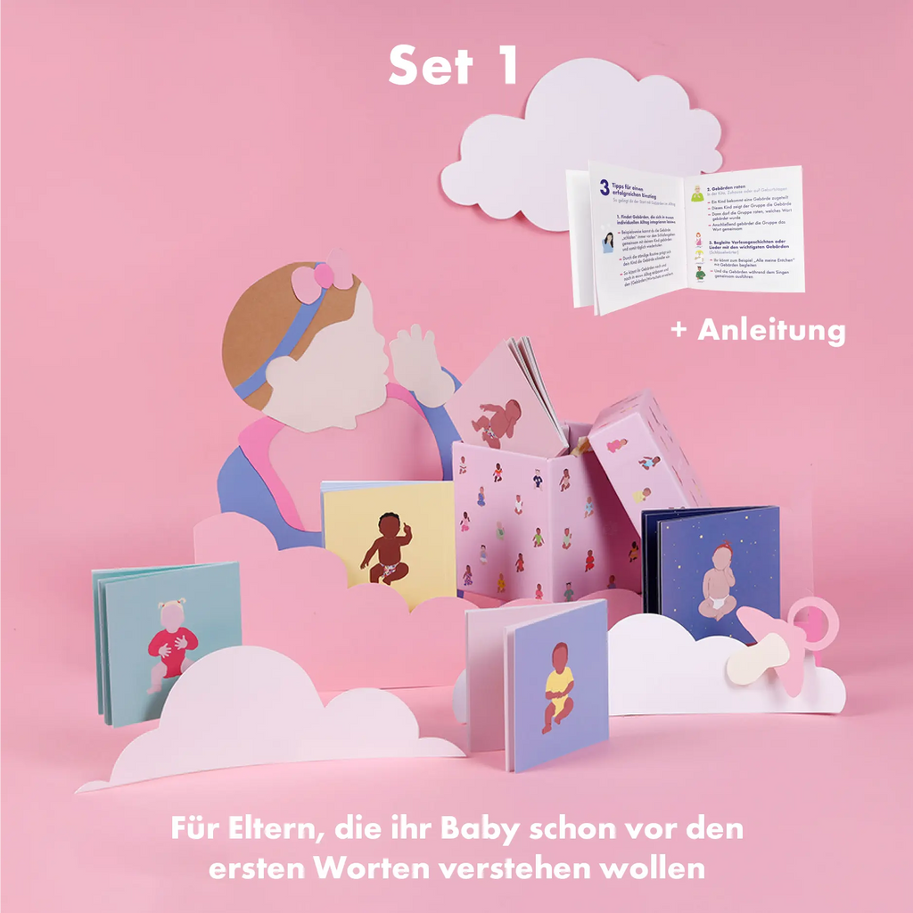 Baby Hands: Babygebärden Starter Set talking hands flipbooks