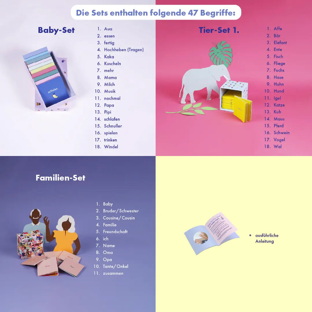 Sommer-Special: Das große Babygebärden-Bundle talking hands flipbooks