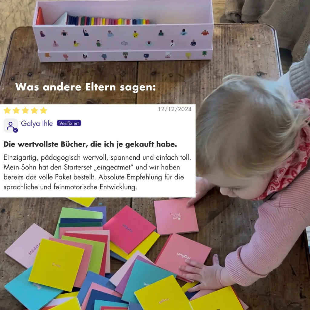 Vorteils-Bundle: Gebärden für den Grundwortschatz talking hands flipbooks