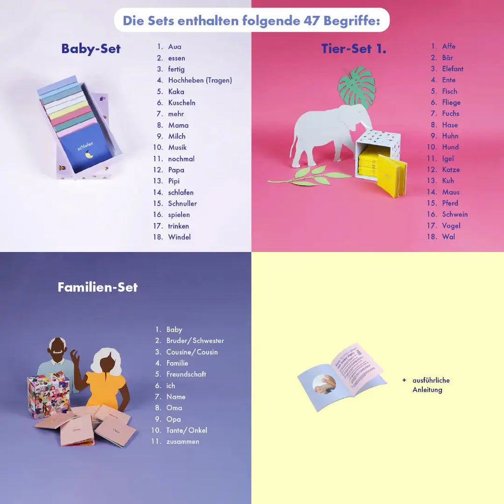 Sommer-Special: Das große Babygebärden-Bundle talking hands flipbooks
