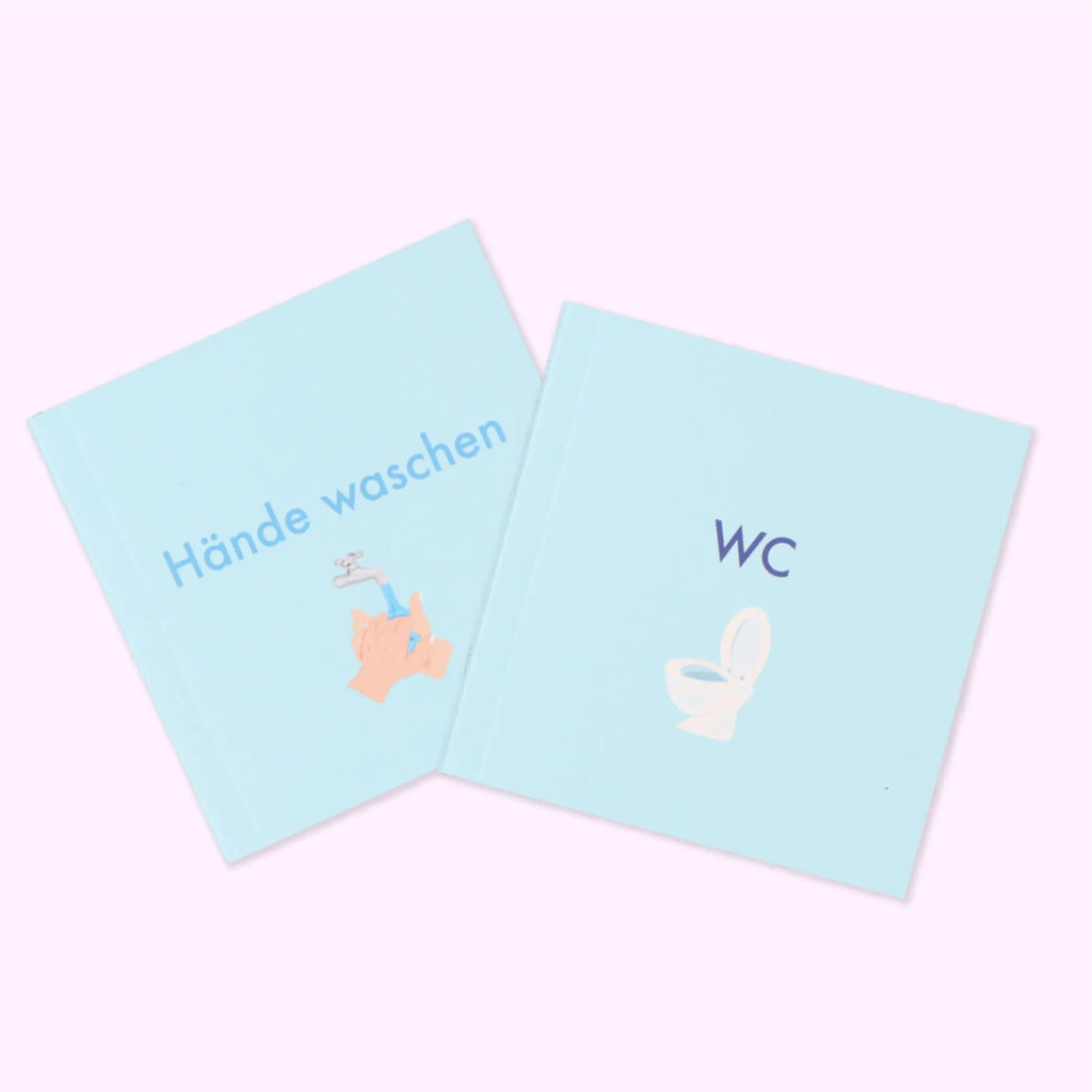 WC Gebärden Daumenkino talking hands flipbooks