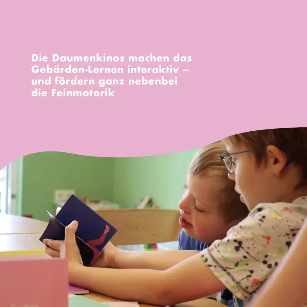 Grundwortschatz Set mit 120 Gebärden talking hands flipbooks