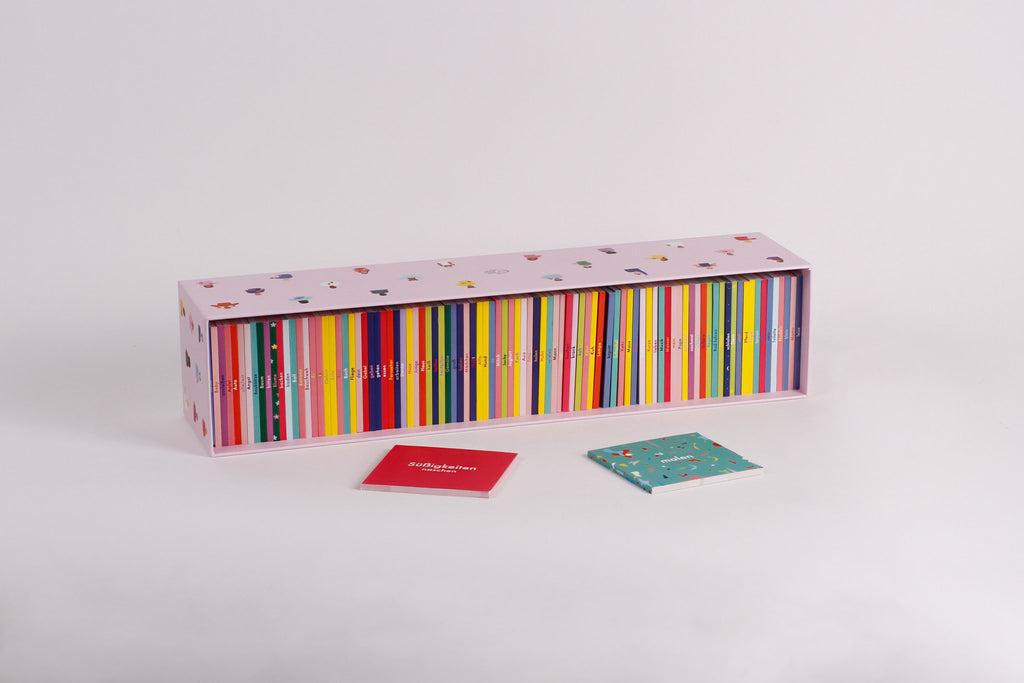 Vorteils-Bundle (100er Set, Holzaufsteller, Plakat) talking hands flipbooks